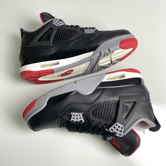 Jordan Other - Jordan 4 Retro Bred Reimagined -Men's Classic Mid-top Sneakers Shoes